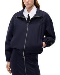 Pinko - Barbaforte Flannel Bomber Jacket - Lyst