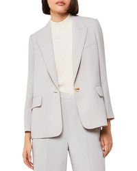 Whistles - Crepe Boyfriend Blazer - Lyst