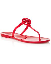 Red Tory Burch Sandals and flip-flops for Women | Lyst