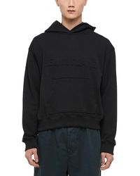 Helmut Lang - Embossed Studio Hoodie - Lyst