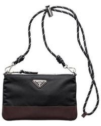 Prada - Speedrock Re-Nylon Phone Pouch - Lyst