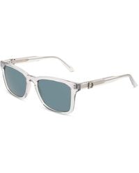 Ferragamo - Solid Rectangular Sunglasses, 55Mm - Lyst