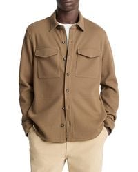 Vince - Button Shirt Jacket - Lyst
