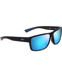 Maui Jim - Uila Rectangular Wrap Sunglasses, 62Mm - Lyst