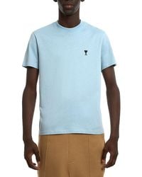 Ami Paris - Adc Short Sleeve Logo Tee - Lyst