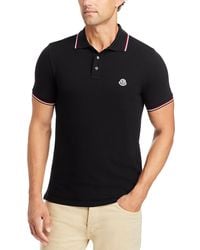 Moncler - Cotton Regular Fit Polo Shirt - Lyst