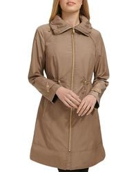 Cole Haan - Travel Packable Hooded Rain Jacket - Lyst