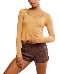 Free People - Only You Long Sleeve Top - Lyst