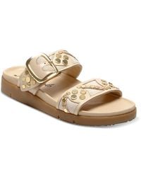 Free People - Revelry Studded Slide Sandals - Lyst