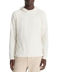 Vince - Pima Pique Pullover Hoodie - Lyst