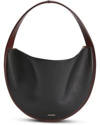 Jil Sander - Pivot Medium Leather Hobo Bag - Lyst