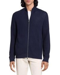 Theory - Walton Full Zip Sweater - Lyst