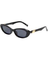Le Specs - The Whisperer Cat Eye Sunglasses, 52Mm - Lyst