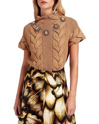 La DoubleJ - Portrait Top Sweater - Lyst