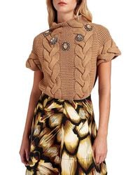 La DoubleJ - Portrait Top Sweater - Lyst