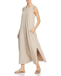 Max Mara Kabuli A - Line Maxi Dress Swim Cover - Up - Natural