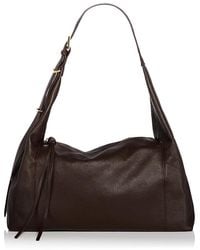 Aqua - Large Leather Shoulder Bag - Lyst