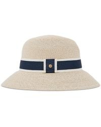 Reiss - Cindy Ribbon Straw Hat - Lyst