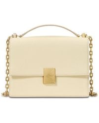 Kate Spade - Deco Pebbled Leather Small Chain Shoulder Bag - Lyst