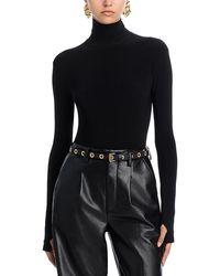 Norma Kamali - Turtleneck Bodysuit - Lyst