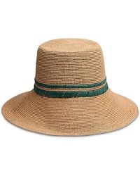 Rag & Bone - Jade Rollable Raffia Bucket Hat - Lyst