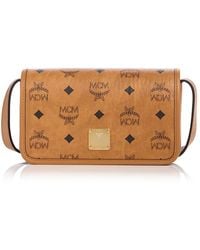 MCM - Aren Small Visetos Crossbody Bag - Lyst