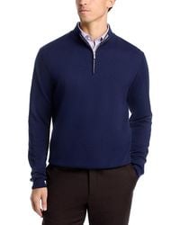 Peter Millar - Quarter Zip Sweater - Lyst