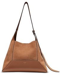Jimmy Choo - Diamond Suede Hobo Bag - Lyst