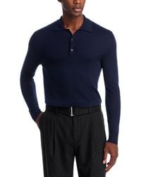 Canali - Merino Knit Polo Sweater - Lyst