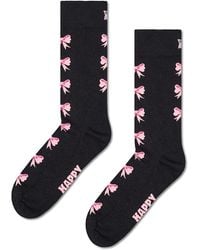 Happy Socks - Bow Crew Socks - Lyst