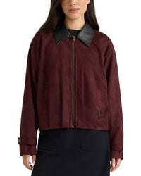 HUNTER - Harrington Zip Front Jacket - Lyst