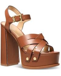 Michael Kors - Nora Platform Sandals - Lyst