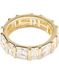 Kendra Scott - Jamie Baguette Crystal Eternity Band Ring - Lyst