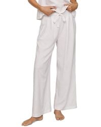Eberjey - Linen Blend Relaxed Pajama Pants - Lyst