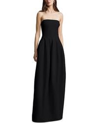BCBGMAXAZRIA - Solid Structured Gown - Lyst