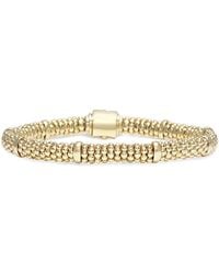 Lagos - Caviar Collection 18K Beaded Bracelet - Lyst