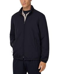 BOGGI - Padded Tech Bomber Jacket - Lyst