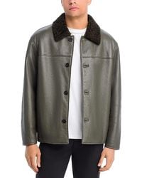 FRAME - Shearling Jacket - Lyst