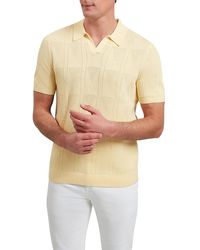 Ted Baker - Willden Short Sleeve Open Neck Cotton Polo - Lyst
