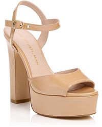 Stuart Weitzman - Reade Platform Sandals - Lyst