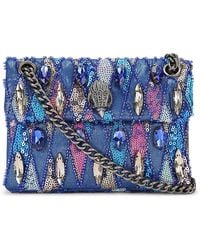 Kurt Geiger - Sequin Mini Kensington Crossbody - Lyst