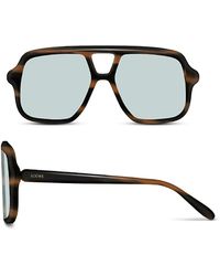 Loewe - Slim Rectangular Sunglasses, 54Mm - Lyst