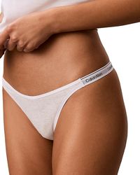 Calvin Klein - Dipped String Thong - Lyst
