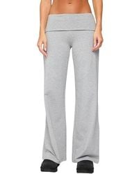 Edikted - Angel Energy Sequin Foldover Pants - Lyst