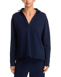 Frank & Eileen - Patrick Cotton Collared Sweatshirt - Lyst