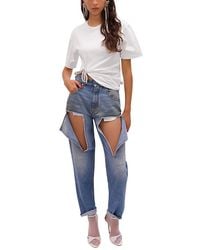 Area - Crystal Knot Tee - Lyst