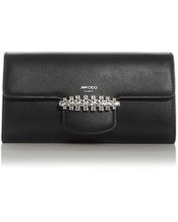 Jimmy Choo - Bing Leather Wallet On Chain - Lyst