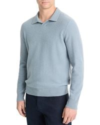 Vince - Boiled Cashmere Polo Sweater - Lyst