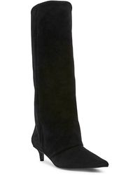 Steve Madden - Luca Suede Tall Boots - Lyst