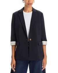 Rag & Bone - Jennie 3/4 Sleeve Crepe Blazer - Lyst